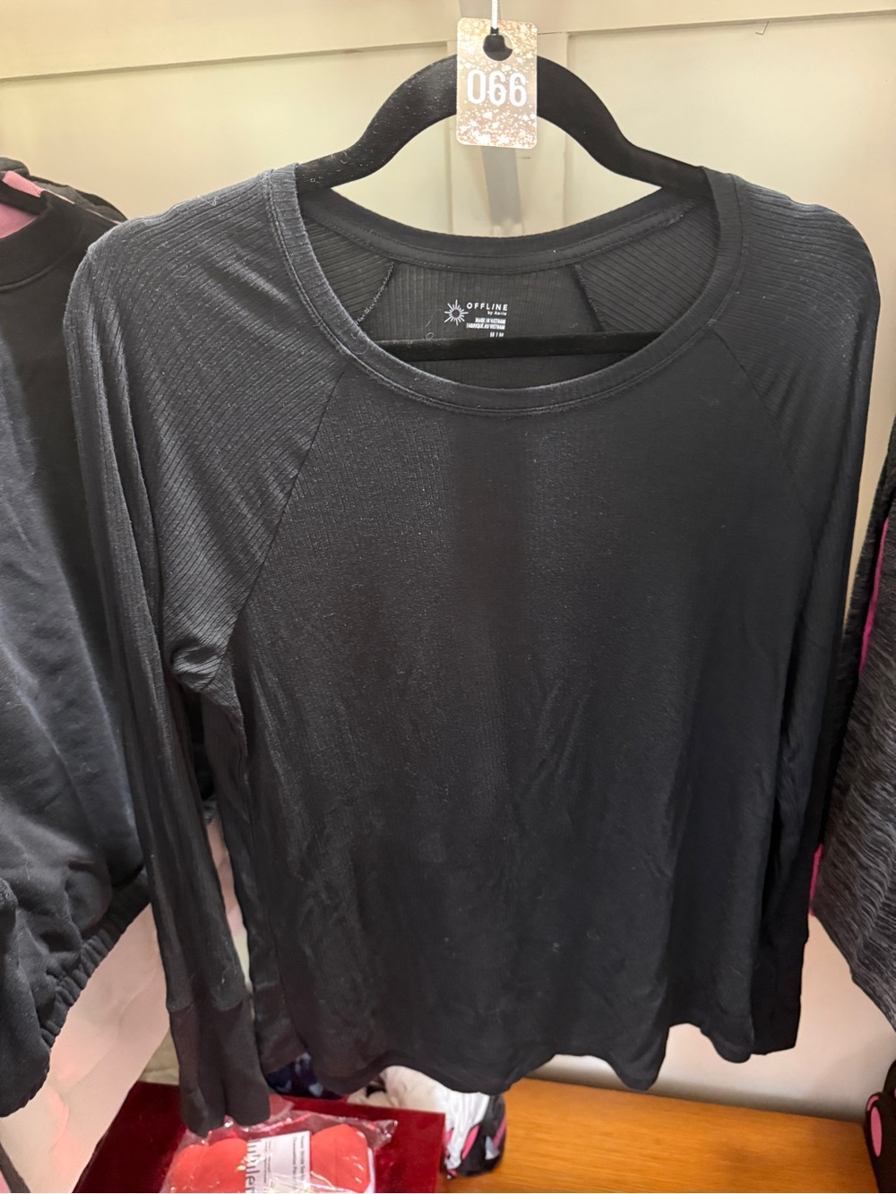 066 Aerie ribbed long sleeve